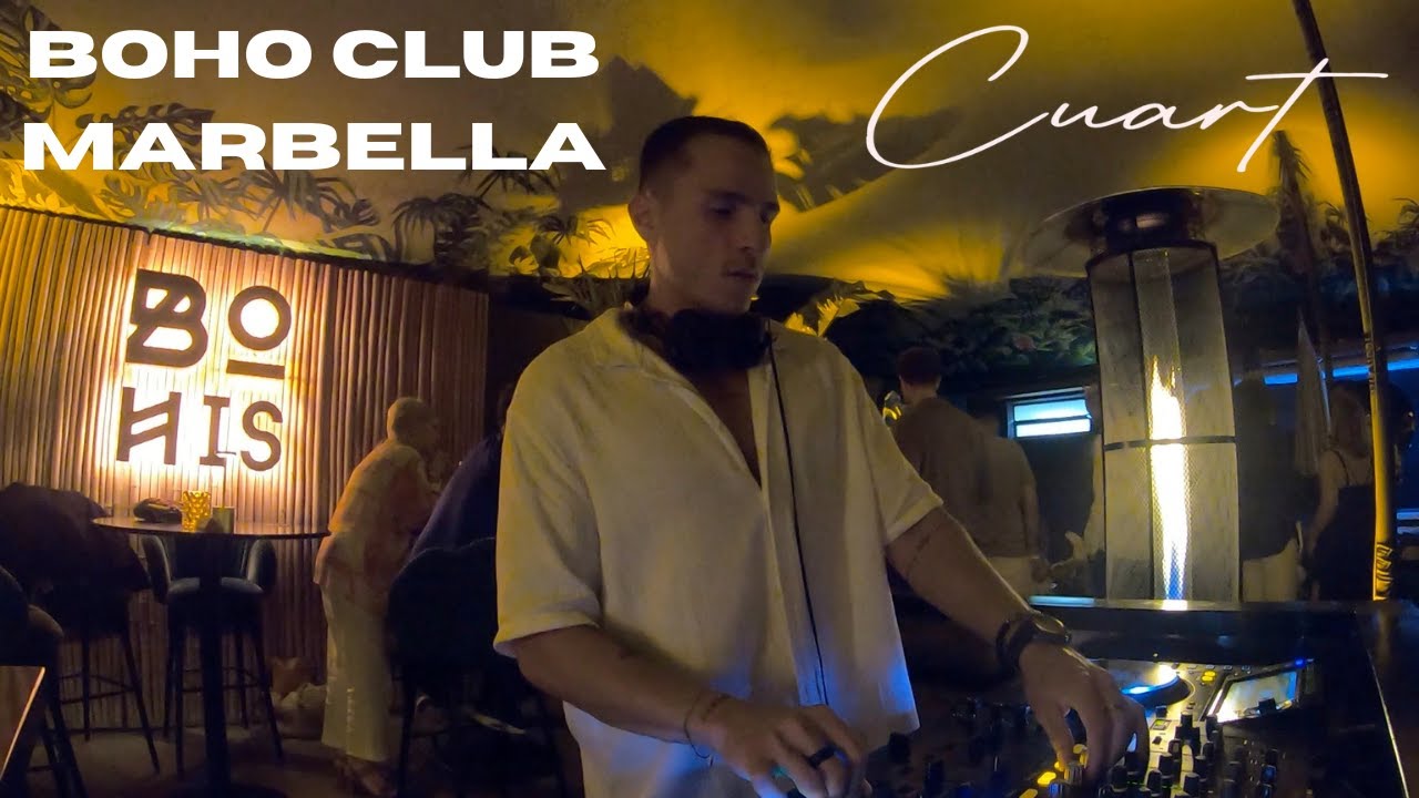 🎧 Live DJ Set – Boho Club Marbella | Afro Melodic to Deep Rhythms - Dj Cuart