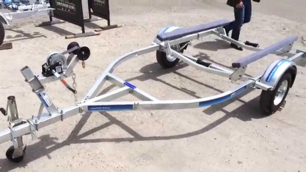 Обзор прицепа SB TRAILER для лодки ПВХ, RIB, алюминия, гидроцикла 3,6 ...