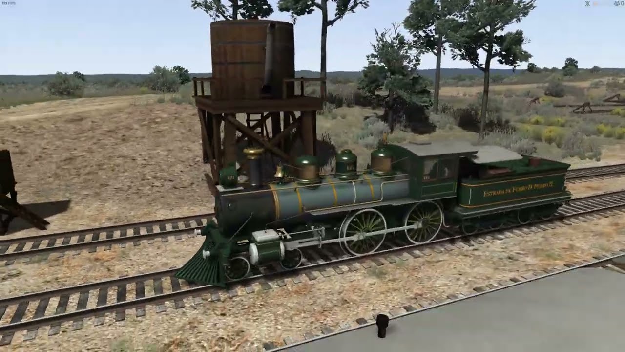 Train Simulator Classic: Machine Rail 1889 Baldwin 4-4-0 - YouTube