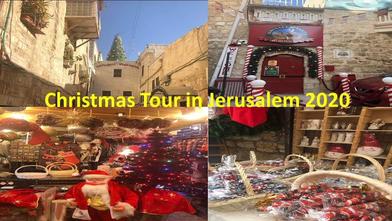 A Christmas trip in the Christian Quarter of Jerusalem 2020 YouTube
