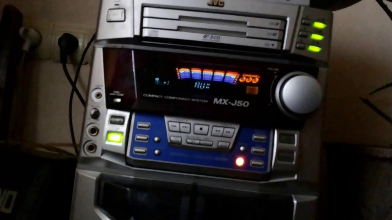 JVC MXJ50 COMPACT COMPONENT SYSTEM YouTube