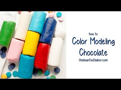 How to Color Modeling Chocolate