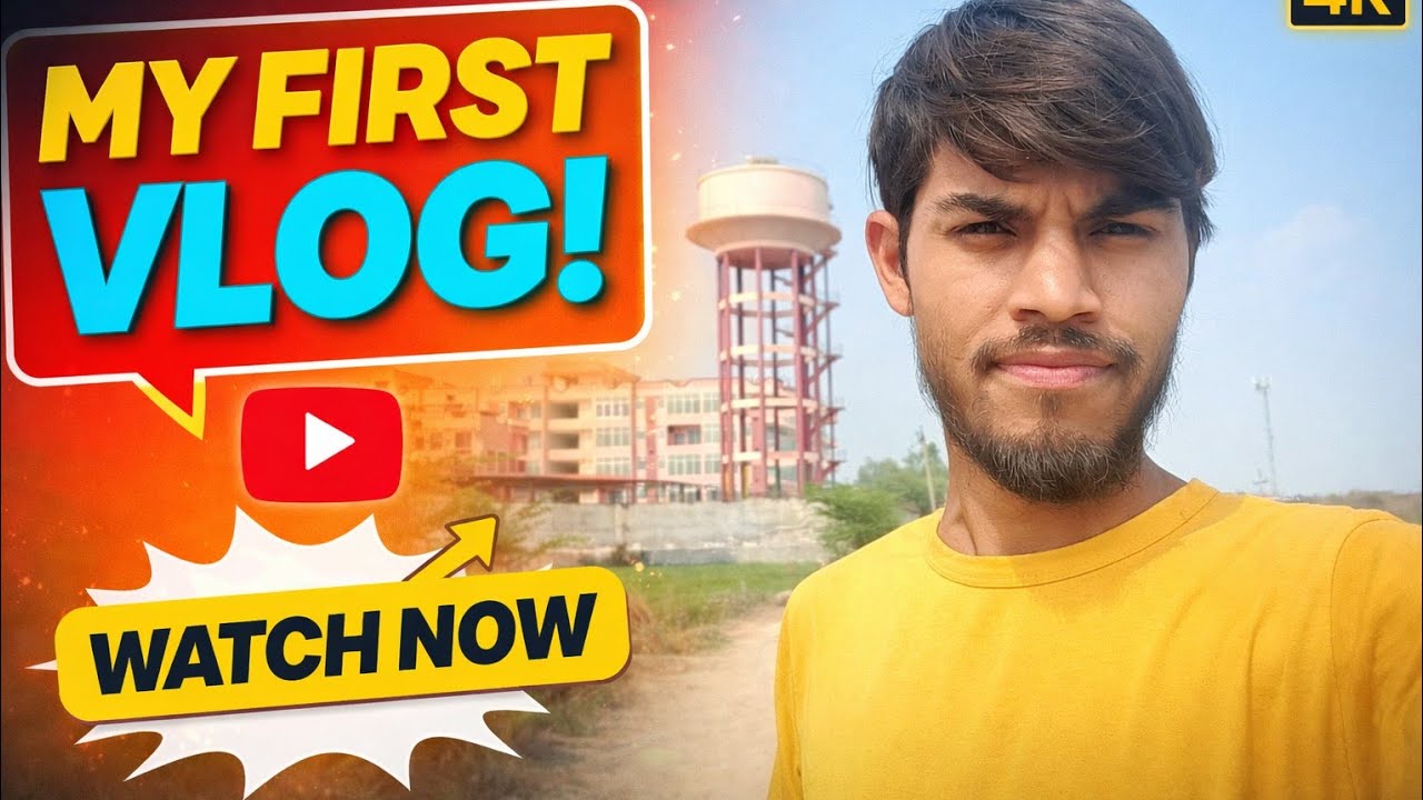 My First Vlog | Day 1 of My Journey 🚀 || #myfirstvlog #dailyvlog - YouTube