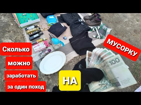 Видео: Как я зарабатываю лазая по мусоркам Польши? Dumpster diving Poland #8Xyber TV помойкк