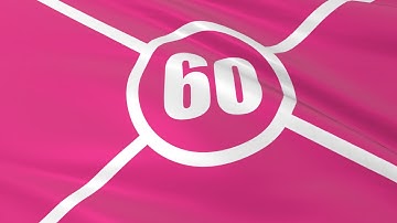 Racing flag: Auto Racing Code 60 flag waving in the wind - Flag animation - 4K UHD