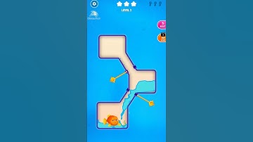 Save the Fish 🐠 Level 3 | Pull The Pin #shorts #puzzle #savethefish #pullthepin