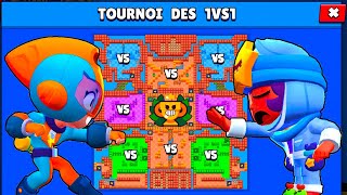 100% TRICHE dans cette MAP PARCOURS TOURNOI de 1vs1 ? sur Brawl Stars Ep3