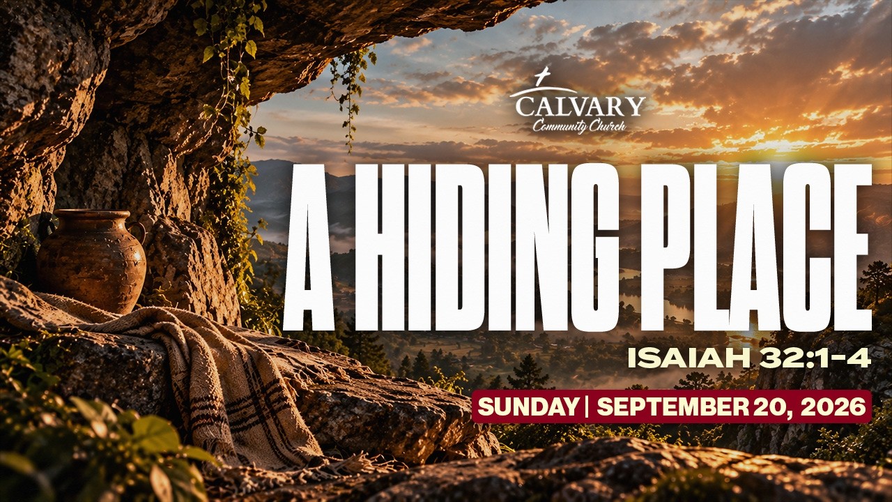 A Hiding Place | Sunday Sermon | 9.20.26 #jesus #sermon #faith #pray #tree
