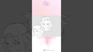 EXPRESSION SHEET : _BETHYVA #digitalart  #timelapse  #digitalartist  #expressions  #vtubersEN