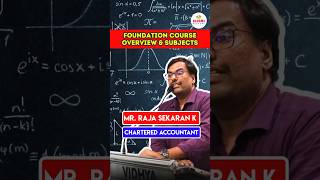 CA | CMA | CS Foundation Courses Explained 📚 | Overview &amp; Subjects by CA Rajasekaran K #shorts