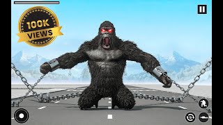 Angry Gorilla City Attack Games-City Rampage Games (EBSA Tech) screenshot 2