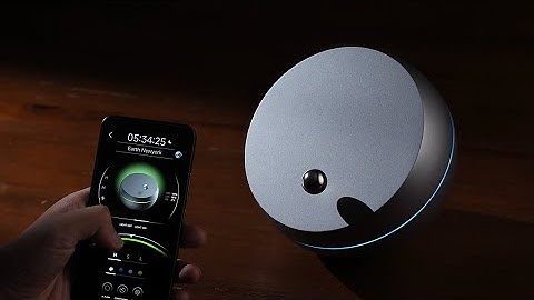 Now on Kickstarter: GRAVITY - The Most Sci-fi Clock, Time, reimagined.