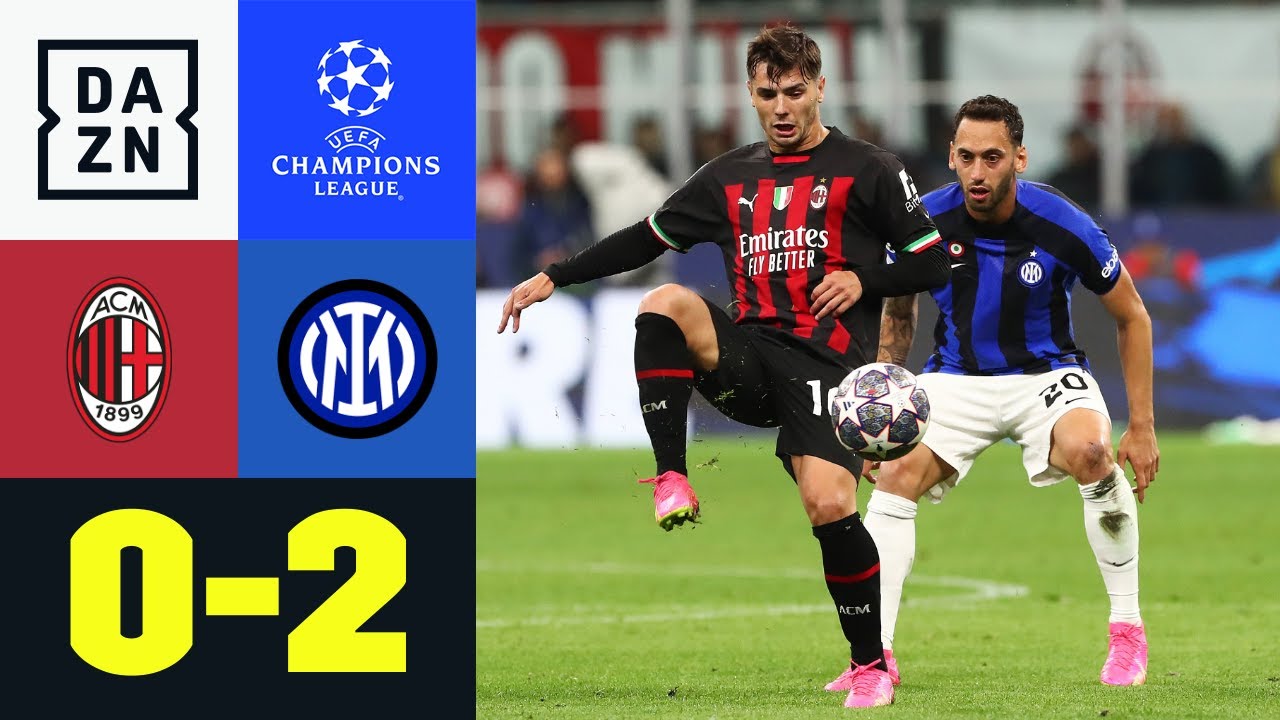 ⁣AC Mailand - Inter Mailand (Halbfinale - Hinspiel) | UEFA Champions League | DAZN