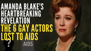 Amanda Blake's Heartbreaking Revelation: The 6 Gay Actors Lost to AIDS in Silence