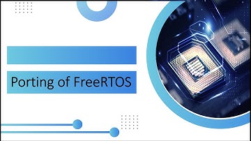 Porting of freeRTOS