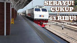 Download Lagu NAIK KERETA SERAYU BANDUNG BEKASI : CUMA 63 RIBU, 4 JAM SAMPAI! MP3 Download Lagu NAIK KERETA SERAYU BANDUNG BEKASI : CUMA 63 RIBU, 4 JAM SAMPAI! MP3
