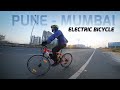 Pune to mumbai on electric bicycle  170kms in single charge  hero lectro