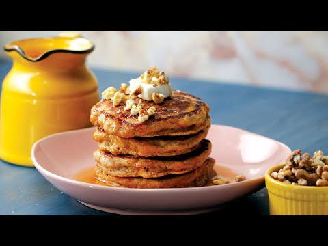 Spice Up Your Brunch with Carrot Cake Pancakes • Tasty