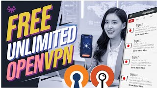 OpenVPN Client with Unlimited  Servers 😀