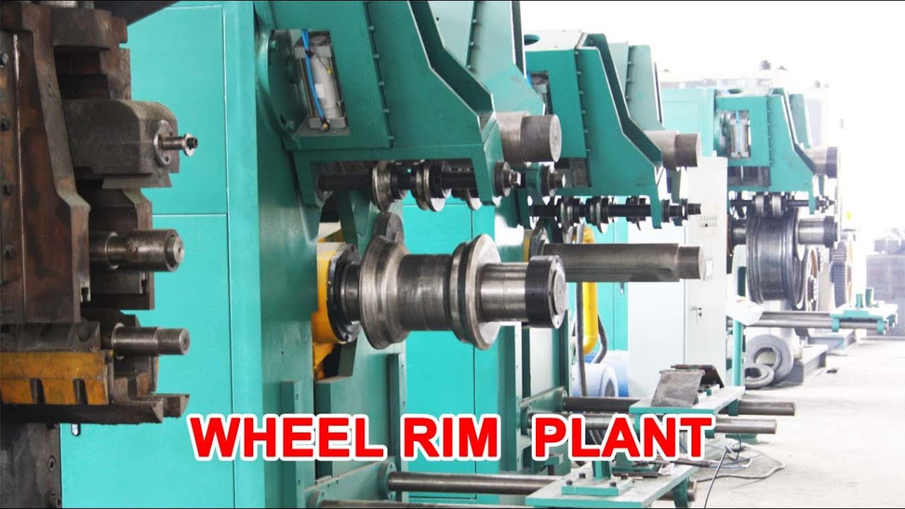 Wheel rim manufacturing plant YouTube