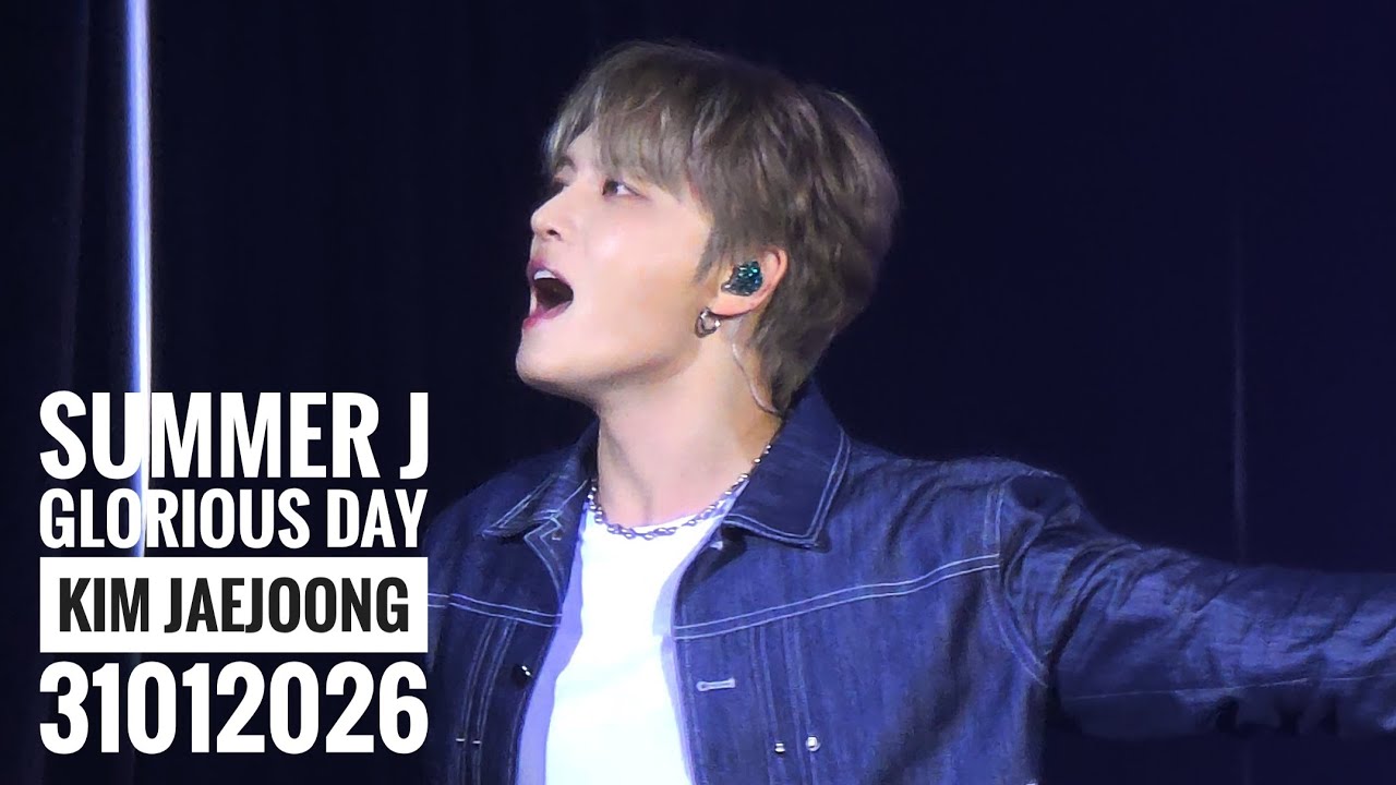 [4K] 31012026 Kim jaejoong Summer J & Glorious day (J-party in Macau)