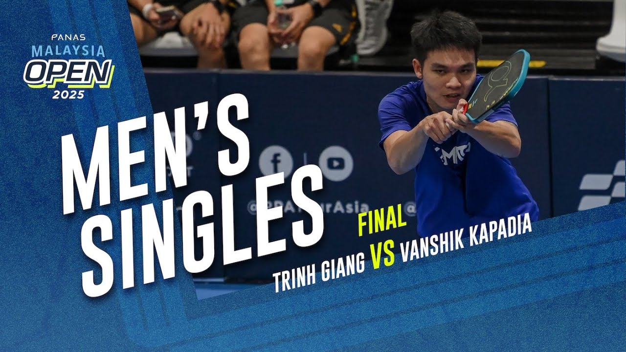 Trinh Giang vs Vanshik Kapadia - Men's Singles Final | Panas Malaysia Open 2025