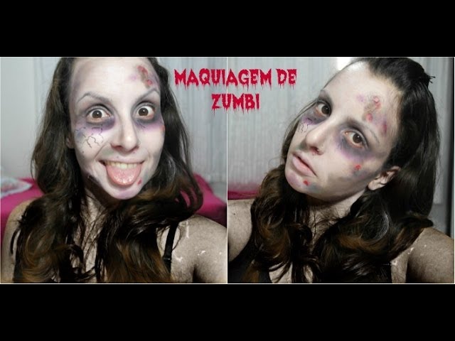 Doces ou travessuras; G1 te ensina passo-a-passo de maquiagem de zumbi para  o Halloween, Rondônia