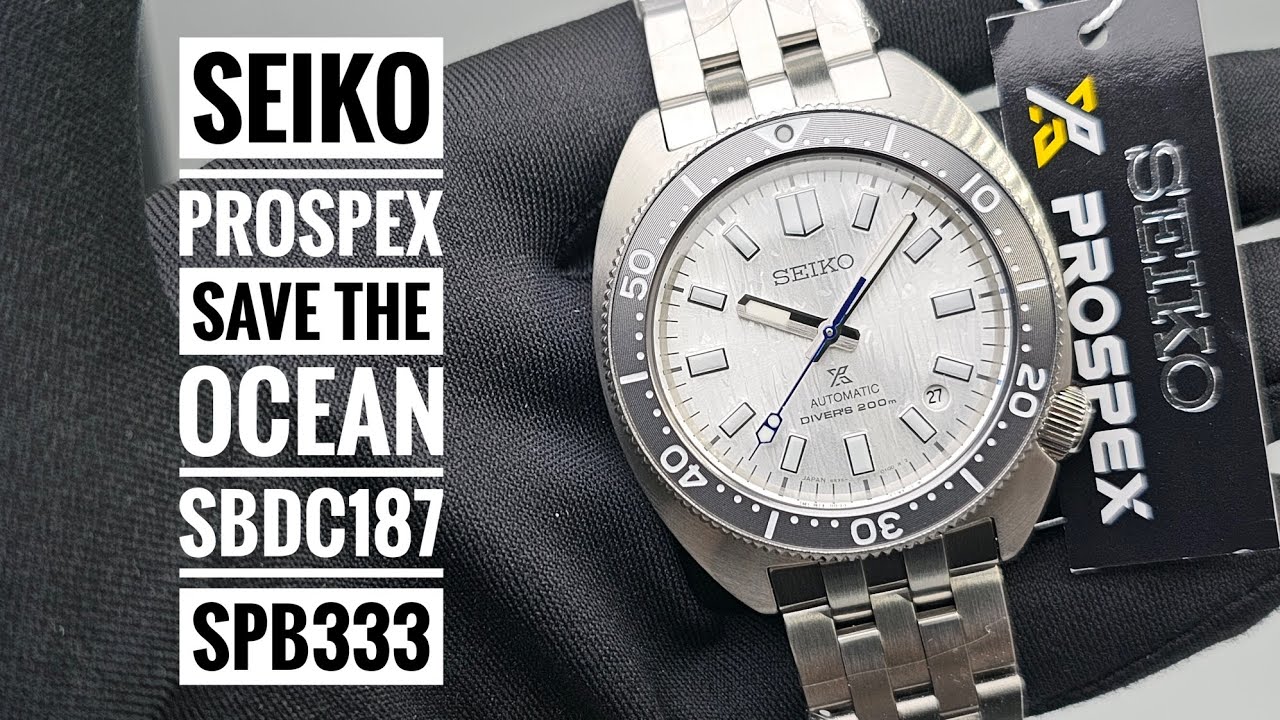Seiko Prospex Automatic Diver's 200m Save the Ocean Limited 5000