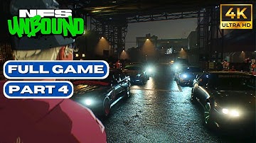 Need for Speed Unbound Gameplay Walkthrough Part 4 FULL GAME [4K 60FPS] - No Commentary