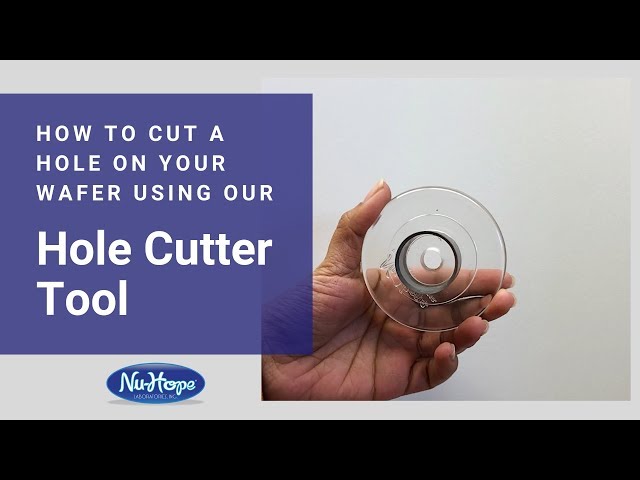 How To Use the Nu-Hope Hole Cutter Tool