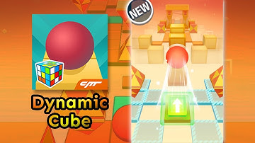 Rolling Sky - Dynamic Cube but every 5% it switches to Cube then every 3% it switches back