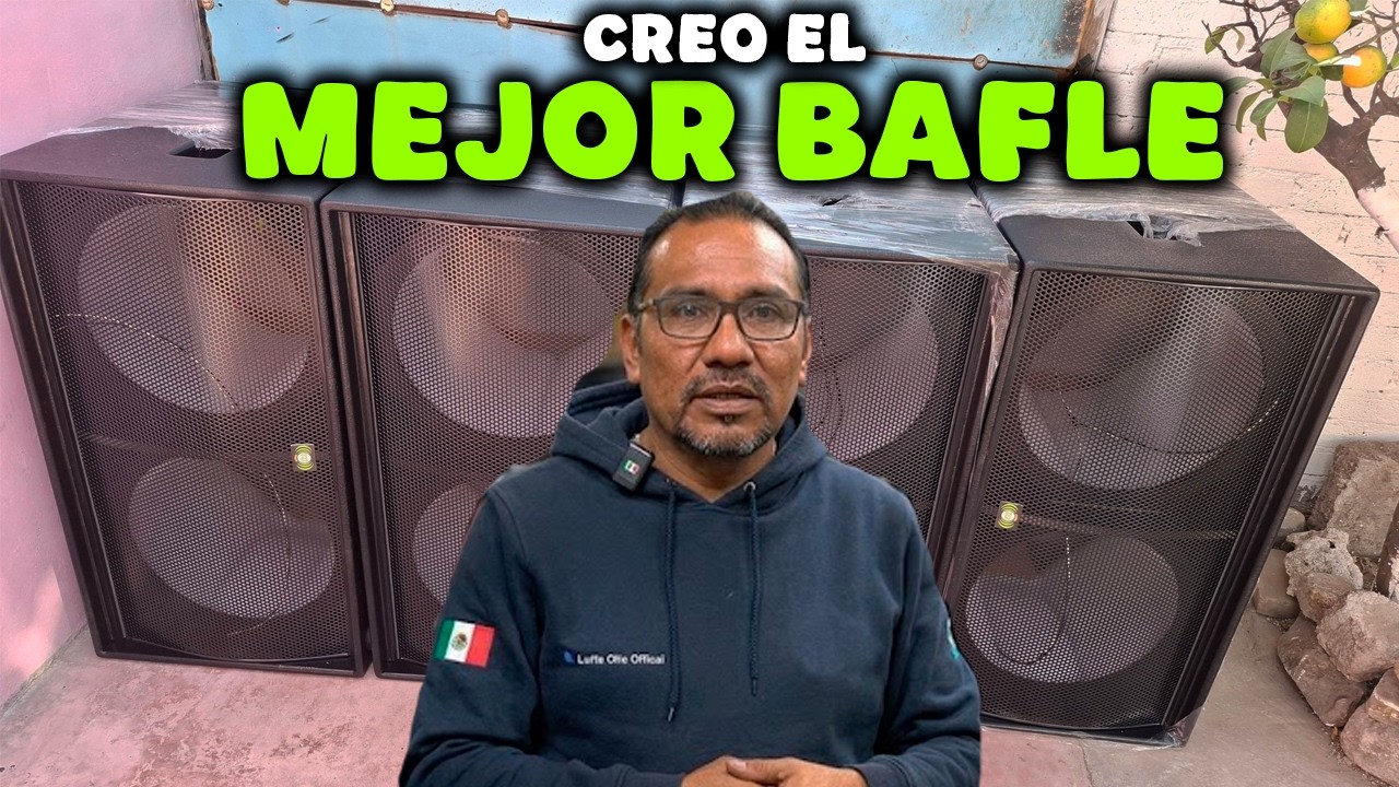 INGENIO PARA CREAR QUE ESTE BAFLE SUENE TAN POTENTE (AUDIO ZEA) CHECALO...