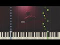 Daredevil - Main Theme - Piano (Synthesia)