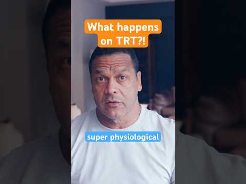 TRT - what actually happens? #longevitymedicine #testosterone