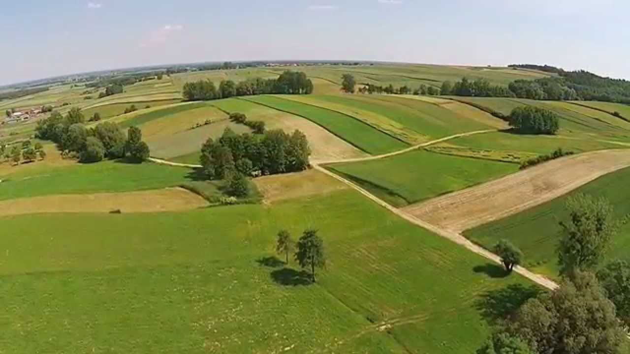 Piękna Wielkopolska wieś Brzóstków. YouTube
