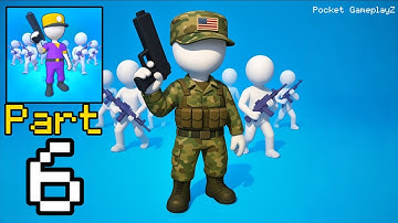 Army War Camp: Battle Game - Gameplay Walkthrough Part 6 - Casual Games To Play (iOS, Android)