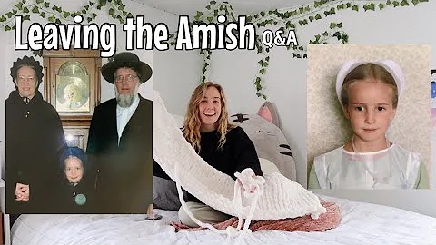 Answering questions about leaving the Amish while ...