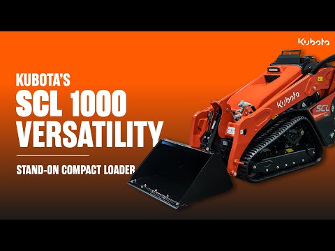 Kubota SCL1000 Versatility