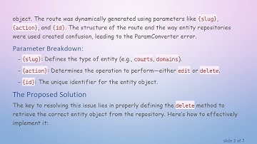 Resolving the Symfony 5 Object Not Found by the @ ParamConverter Issue
