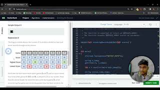 Breaking The Records: HackerRank Problem Explained in Hindi | C++ Guru optimizing Maria&#39;s Basketball