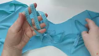 ✅🌺Panties with a high fit (without a pattern) in 11 minutes/easy sewing underwear