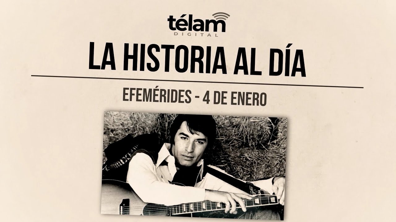 La historia al día: efemérides del 4 de enero - YouTube
