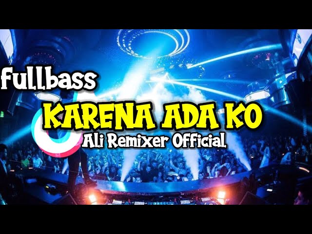 DJ KARENA ADA KO VIRAL TIKTOK ‼️Ali Remixer Official Nwrmxxx2k24 class=