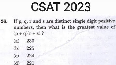 UPSC CSAT 2023 #shorts #short