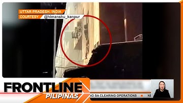 Garahe ng bahay, natabunan ng gumuhong lupa | Frontline Pilipinas