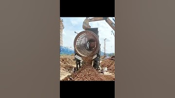 Shaftless design, avoid material jamming, stable operation, accurate screening Drum screen