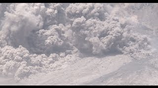 Sinabung Volcano Eruption Pyroclastic Flows 4K Stock Footage Reel 4096x2160 30p