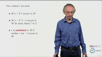 CDCL basics - Automated Reasoning: satisfiability