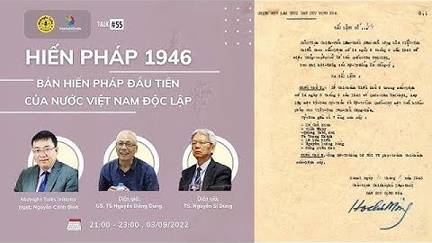 Từ 1945 nước ta có bao nhiêu bản hiến pháp