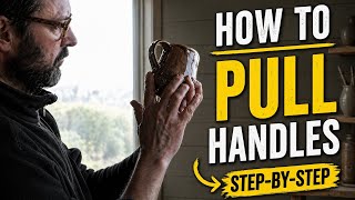 Pottery Tutorial : Pulling Handles